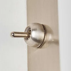 Applique Bamako Nickel Mat, 1 Lumiere