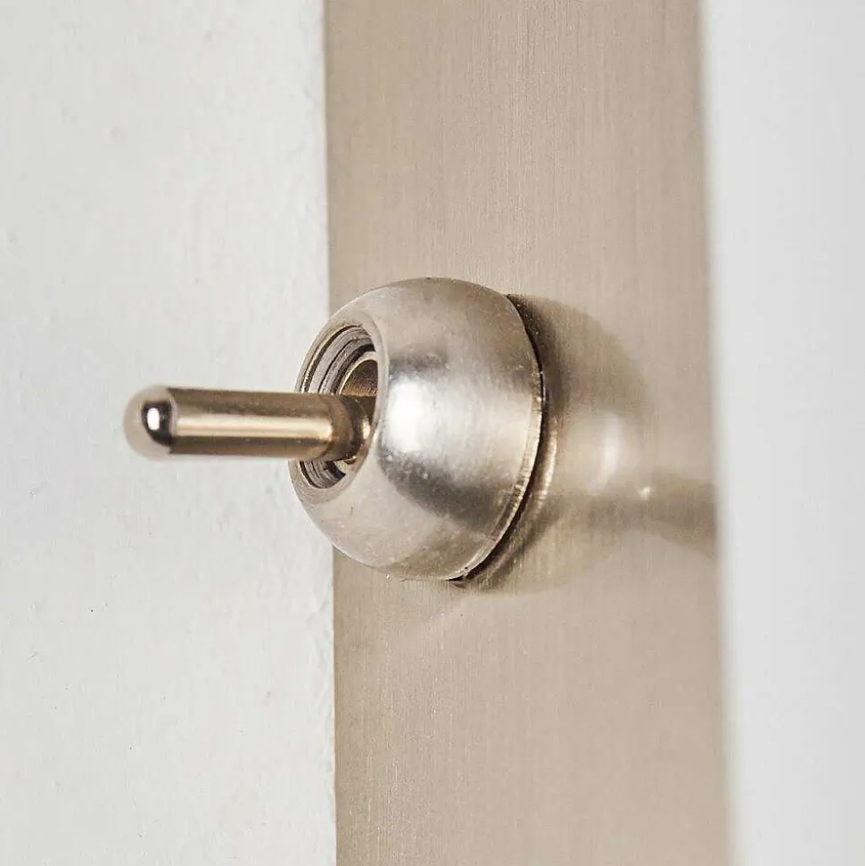 Applique Bamako Nickel Mat, 1 Lumiere