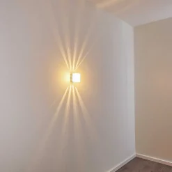 Applique Bamako Nickel Mat, 1 Lumiere