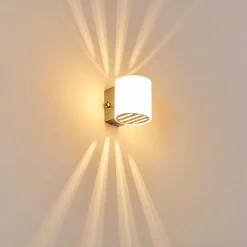 Applique Bamako Nickel Mat, 1 Lumiere