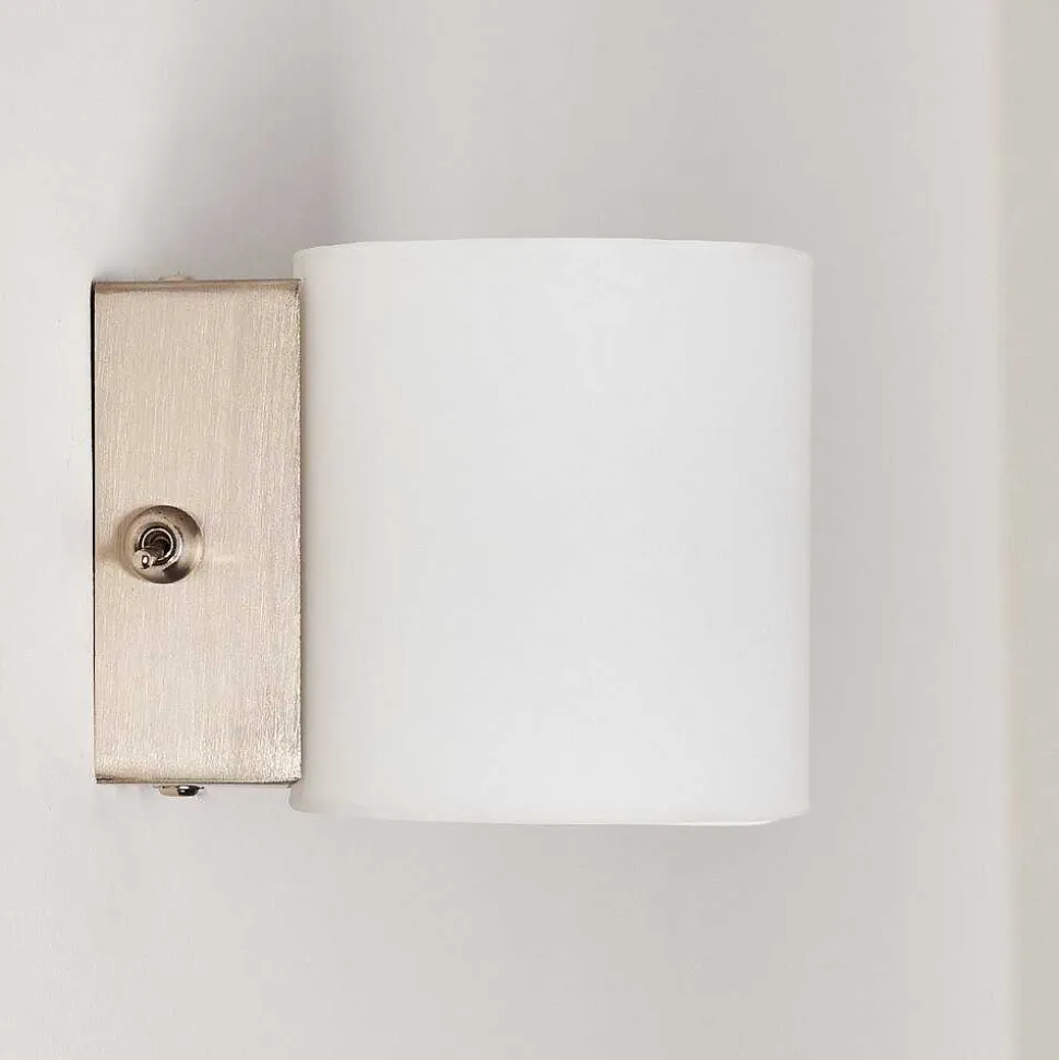 Applique Bamako Nickel Mat, 1 Lumiere