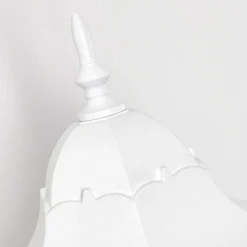Applique Exterieure Hongkong Blanc, 1 Lumiere