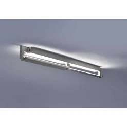 Applique Murale / Plafonnier Paul Neuhaus Q-Matteo Led Aluminium, 2 Lumieres, Telecommandes