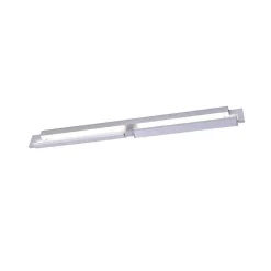 Applique Murale / Plafonnier Paul Neuhaus Q-Matteo Led Aluminium, 2 Lumieres, Telecommandes