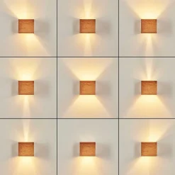Applique Murale Badajoz Ecru, Blanc, 1 Lumiere
