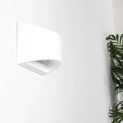 Applique Murale Braslo Blanc, 1 Lumiere