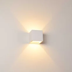 Applique Murale Braslo Blanc, 1 Lumiere