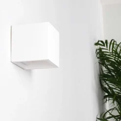 Applique Murale Braslo Blanc, 1 Lumiere