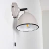 Applique Murale Catharine Gris, 1 Lumiere
