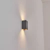 Applique Murale D'Exterieur Tamarin Led Anthracite, 1 Lumiere