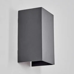 Applique Murale D'Exterieur Tamarin Led Anthracite, 1 Lumiere