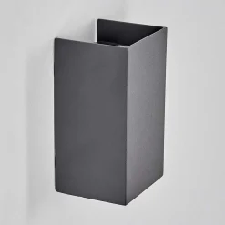 Applique Murale D'Exterieur Tamarin Led Anthracite, 1 Lumiere