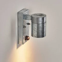 Applique Murale D'Exterieur Bessiebelle Zingue, 1 Lumiere, Detecteur De Mouvement