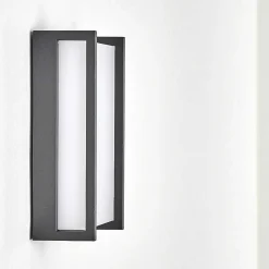 Applique Murale D'Exterieur Skove Led Anthracite, 1 Lumiere