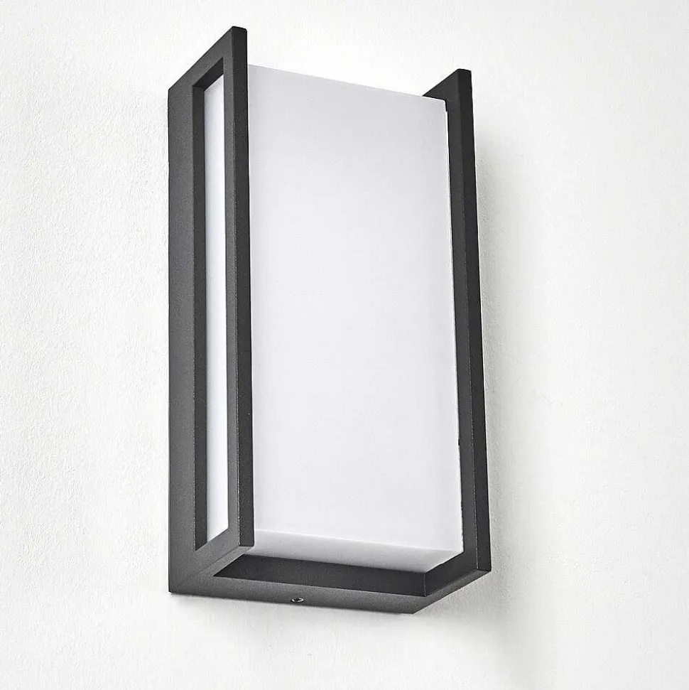 Applique Murale D'Exterieur Skove Led Anthracite, 1 Lumiere