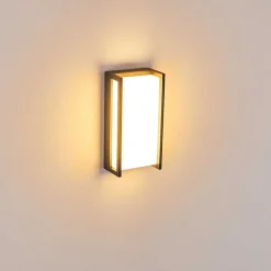 Applique Murale D'Exterieur Skove Led Anthracite, 1 Lumiere