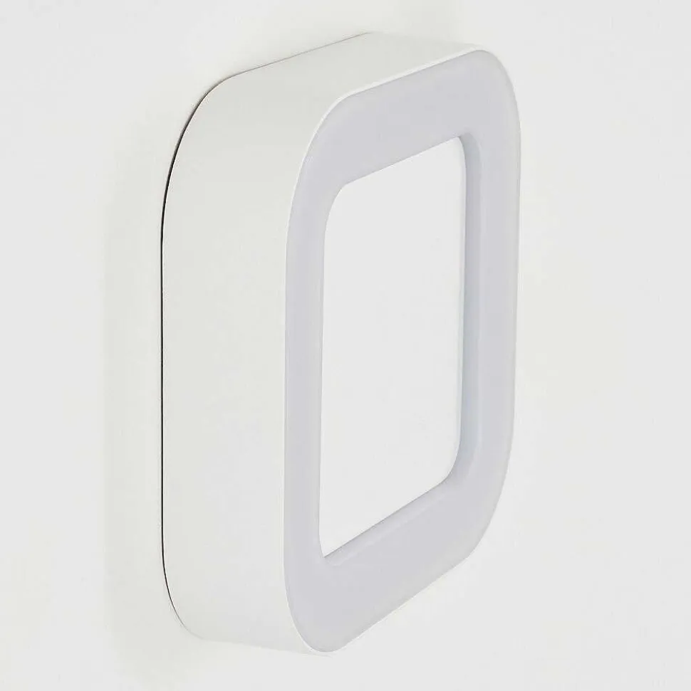 Applique Murale D'Exterieur Paleroo Led Blanc, 1 Lumiere