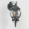 Applique Murale D'Exterieur Lentua Vert, Noir, 1 Lumiere
