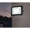 Applique Murale D'Exterieur Eglo Faedo Led Noir, 1 Lumiere