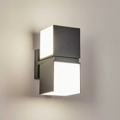 Applique Murale D'Exterieur Swanek Led Anthracite, 1 Lumiere