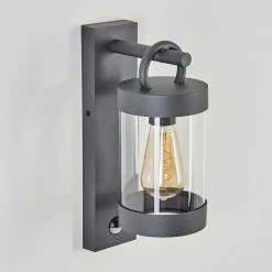 Applique Murale D'Exterieur Fulham Anthracite, 1 Lumiere