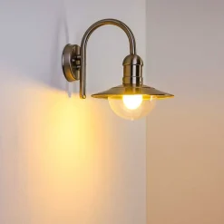 Applique Murale D'Exterieur Elima Acier Inoxydable, 1 Lumiere