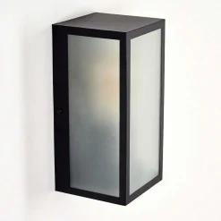 Applique Murale D'Exterieur Hakkas Noir, 1 Lumiere
