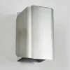 Applique Murale D'Exterieur Bafueiras Led Nickel Mat, Blanc, 1 Lumiere, Telecommandes, Changeur De Couleurs