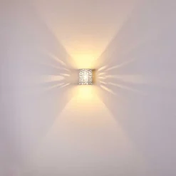 Applique Murale Glenden Blanc, 1 Lumiere