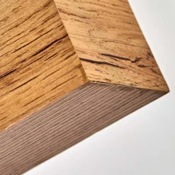 Applique Murale Heimola Brun, Couleur Bois, 1 Lumiere