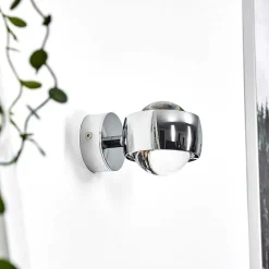 Applique Murale Hofstein Sapri Chrome, 1 Lumiere