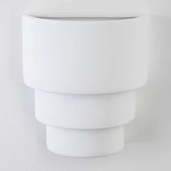 Applique Murale Karatschi Blanc, 1 Lumiere