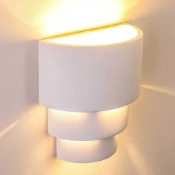 Applique Murale Karatschi Blanc, 1 Lumiere