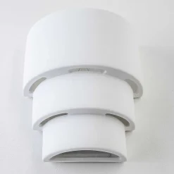 Applique Murale Karatschi Blanc, 1 Lumiere