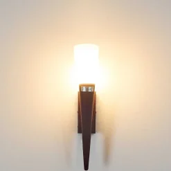 Applique Murale Kundi Rouille, 1 Lumiere