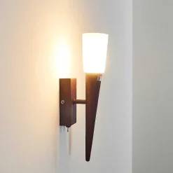 Applique Murale Kundi Rouille, 1 Lumiere