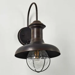 Applique Murale Lappo Rouille, 1 Lumiere