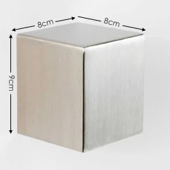 Applique Murale Matera Nickel Mat, 1 Lumiere