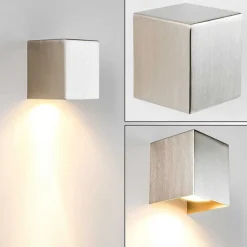 Applique Murale Matera Nickel Mat, 1 Lumiere
