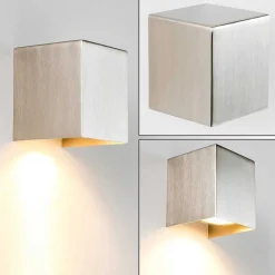 Applique Murale Matera Nickel Mat, 1 Lumiere