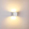 Applique Murale Olbia Led Argente, 1 Lumiere