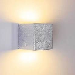 Applique Murale Olbia Led Argente, 1 Lumiere