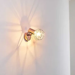 Applique Murale Palmira Cuivre, 1 Lumiere