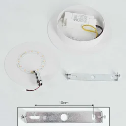 Applique Murale Sanguedo Led Chrome, Blanc, 1 Lumiere