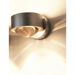 Applique Murale Top Light Pukwall Chrome, 2 Lumieres