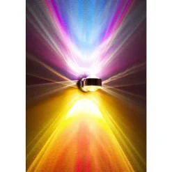 Applique Murale Top-Light Pukwall Led Chrome, 2 Lumieres