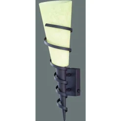 Applique Murale Trio 6009 Brun, Rouille, 1 Lumiere
