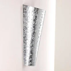 Applique Murale Zera Argente, 1 Lumiere