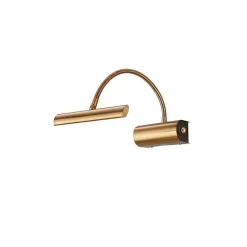 Applique Trio Curtis Led Laiton, 1 Lumiere