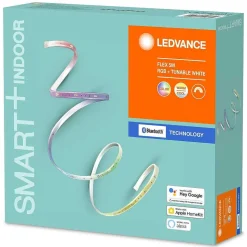 Bande Led Ledvance Smart+ Flex Blanc, 1 Lumiere, Changeur De Couleurs